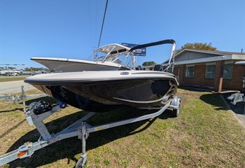 2026 Bayliner M15 Solid Black Boat